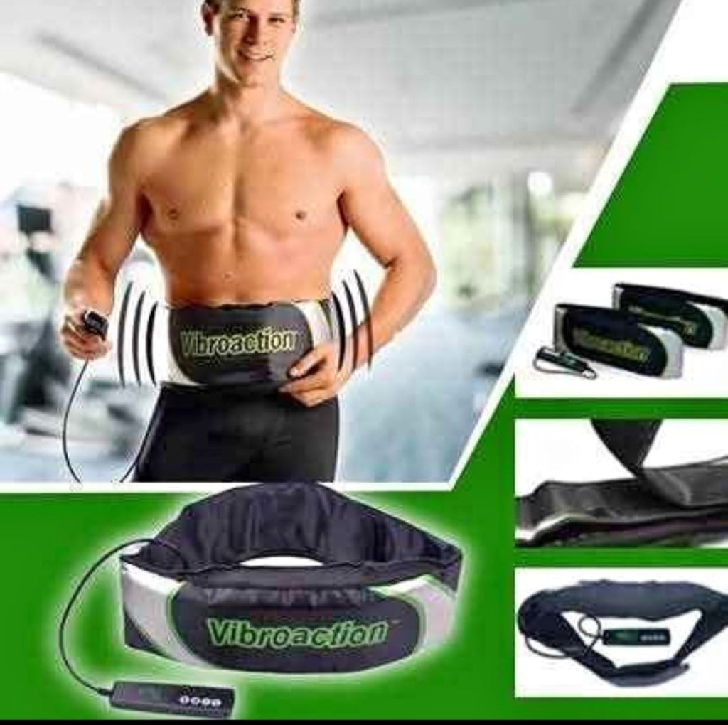 🔥  الحزام الذكي لتخسيس البطن وشد الجسم بتقنية الاهتزاز المتطورة (Vibroaction)
